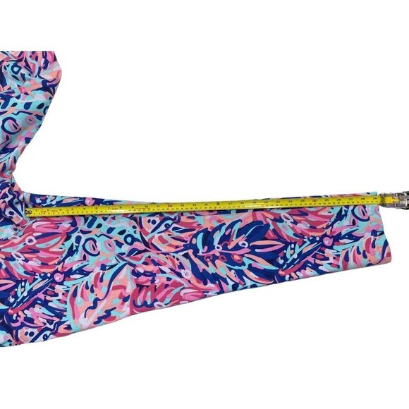 SIMPLY SOUTHERN Flashy Hi-Rise Cropped Pants Medium "Rainforest" Multicolor NWT - Picture 15 of 16